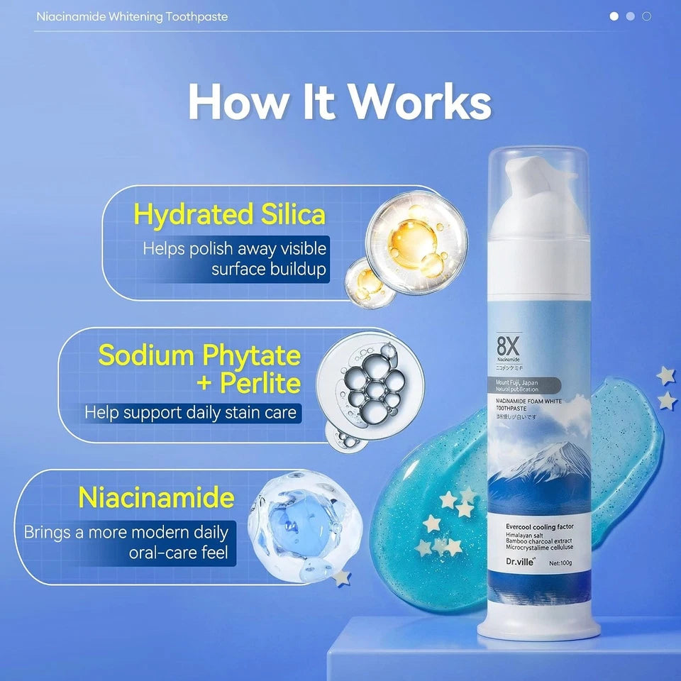 FoamBright by Dr.Ville® — Whitening Toothpaste
