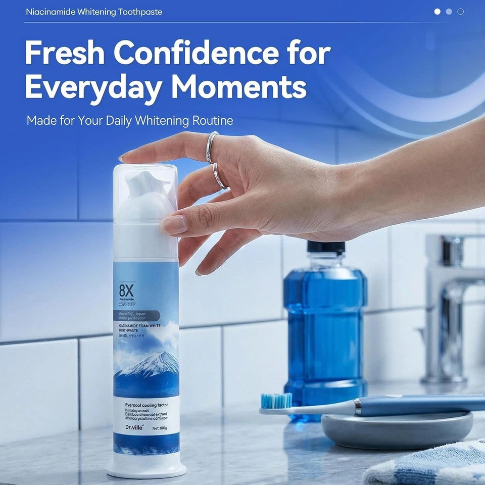 FoamBright by Dr.Ville® — Whitening Toothpaste